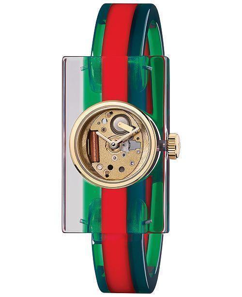 Gucci Vintage Web Quartz Womens Watch YA143501