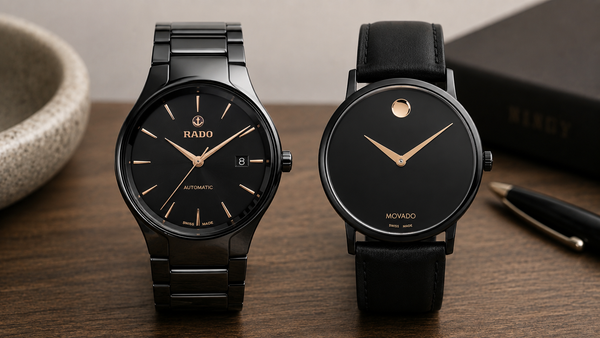 Modern Design on the Wrist: Comparing Rado Ceramic and Movado Minimalism