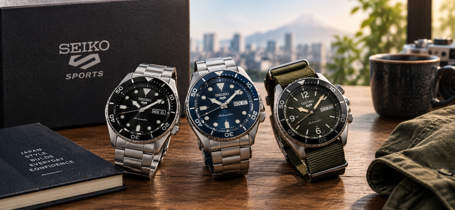 Solidworks Watchmaking Seiko 5 Sports: The Automatic Watch That Defined Everyday Japanese Sty ...