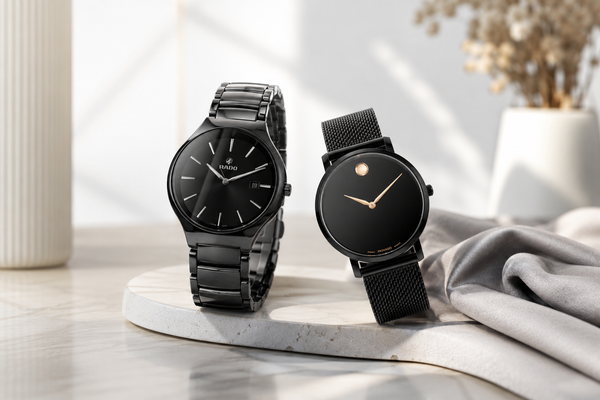 Modern Design on the Wrist: Comparing Rado Ceramic and Movado Minimalism