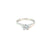 14K White Gold 0.53CT Lab Diamond Engagement Ring