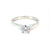 14K White Gold 0.53CT Lab Diamond Engagement Ring