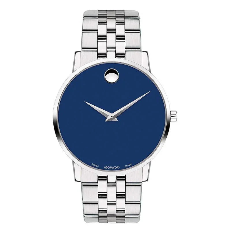 Movado Museum Classic Blue Dial Quartz Men's Watch 0607212