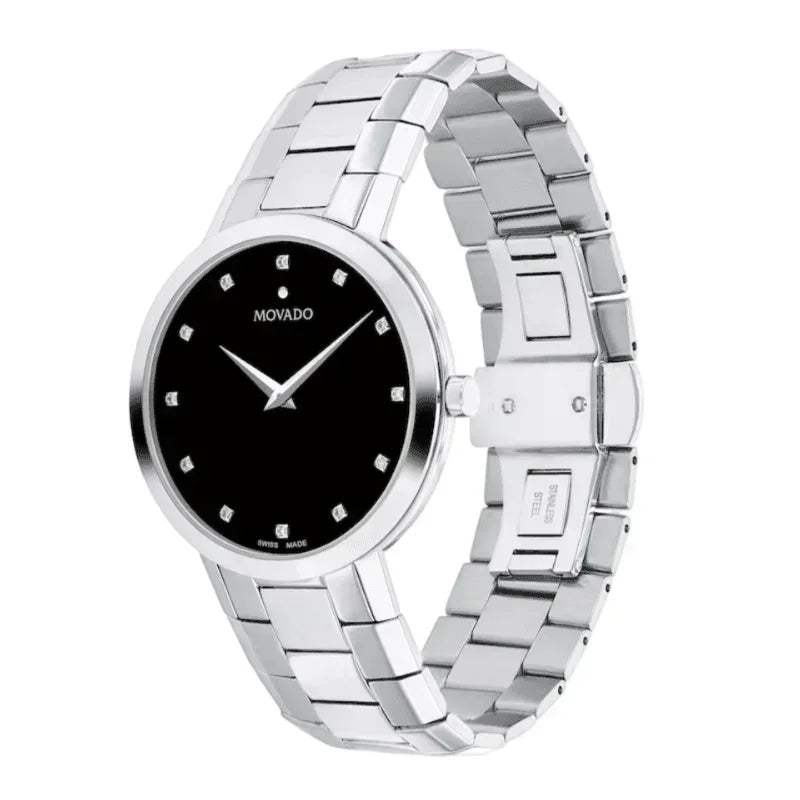 Movado Faceto Quartz Men's Watch 0607865