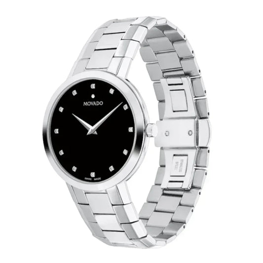 Movado Faceto Quartz Men's Watch 0607865