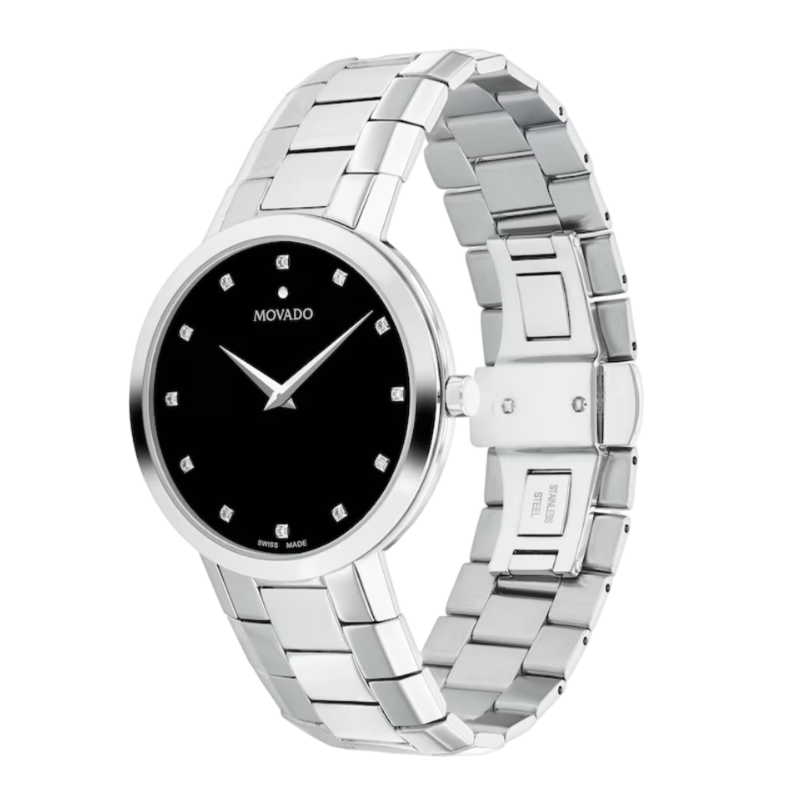 Movado Faceto Quartz Men&#39;s Watch 0607865