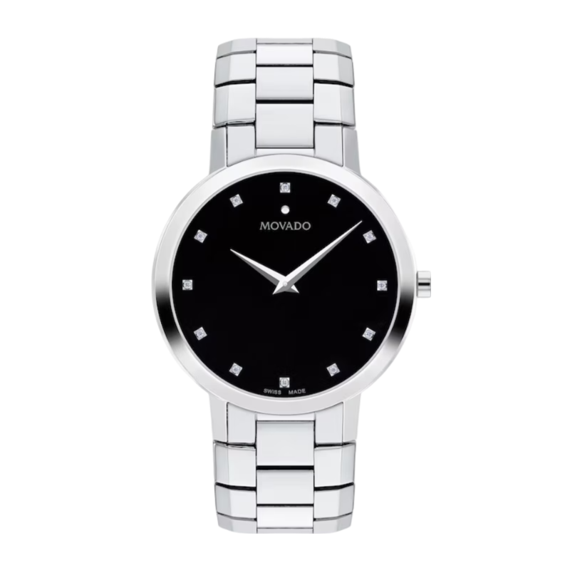 Movado Faceto Quartz Men&#39;s Watch 0607865