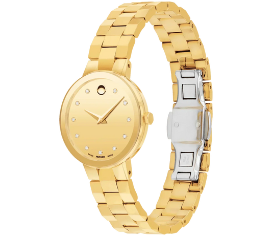 Movado Sapphire Quartz Women's Watch 0607928