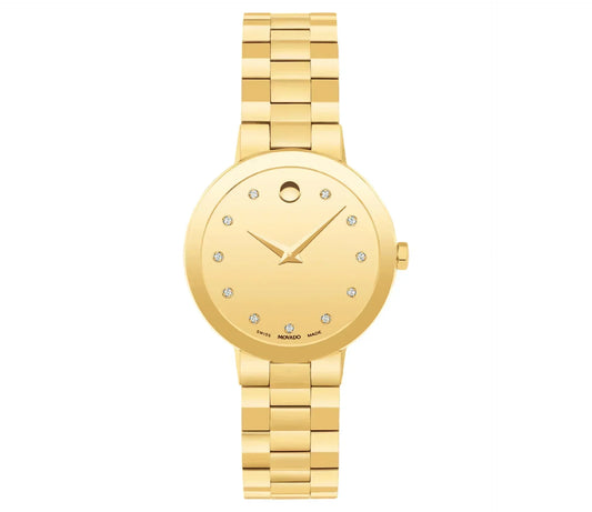 Movado Sapphire Quartz Women's Watch 0607928