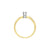 10K Yellow Gold 0.05CT Solitaire Promise Ring