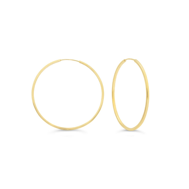 10K Yellow Gold Sleepers Earrings