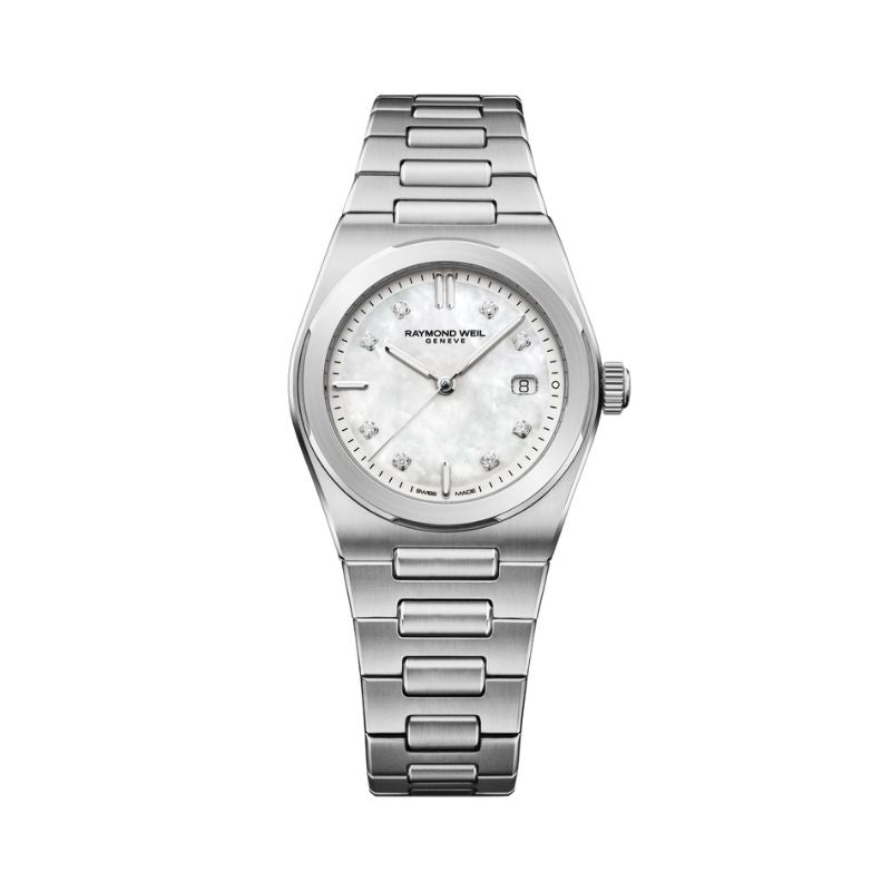 Raymond Weil A.R.T. Date Quartz Women's Watch 1250-ST-97081