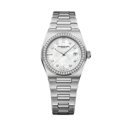 Raymond Weil A.R.T. Date Quartz Women's Watch 1250-STS-97081