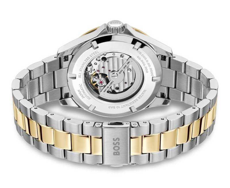 Hugo Boss Troper Automatic Navy Dial Men's Watch 1514201