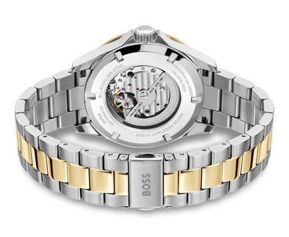 Hugo Boss Troper Automatic Navy Dial Men's Watch 1514201