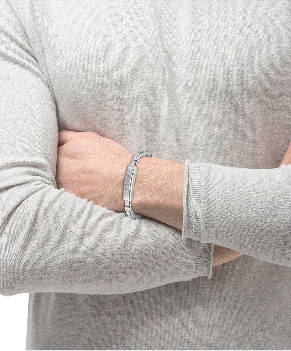Hugo Boss Jewellery Mens Devon Collection Bracelet 1580596M