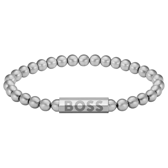 Hugo Boss Jewelry Men&#39;s Sphere Collection Stainless Steel Bracelet 1580658M