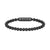 Hugo Boss Jewelry Men's Sphere Black Ion Plating Stainless Steel Bracelet 1580659M