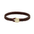 Hugo Boss Jewelry Men's Seal Leather Bracelet 1580667M