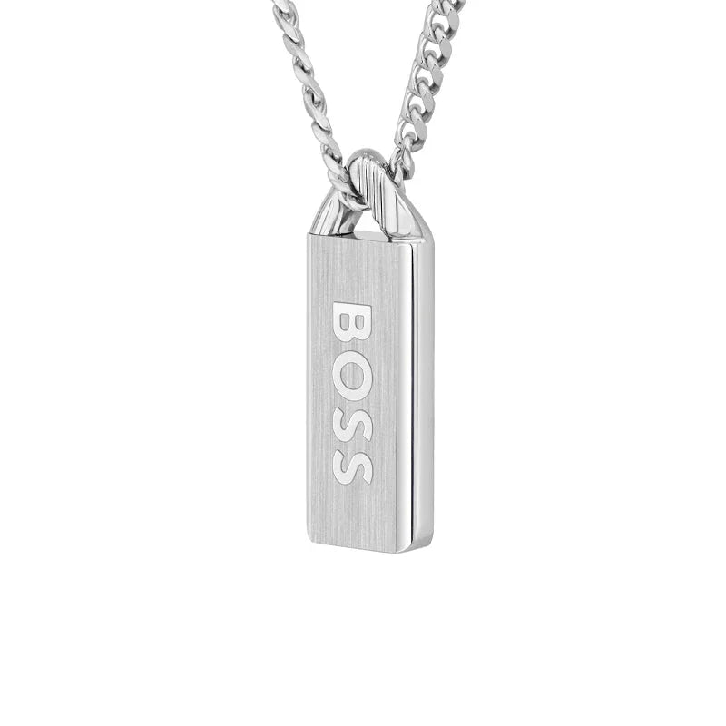 Hugo Boss Jewellery Men's Kassy Stainless Steel Necklace 1580677