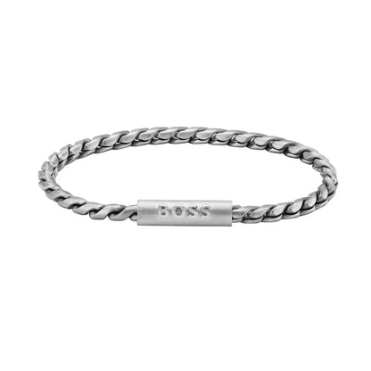 Hugo Boss Jewellery Men's Doran Stainless Steel Bracelet 1580695
