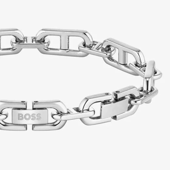 Hugo Boss Jewellery Men's Kode Stainless Steel Anchor Link Bracelet 1580727M