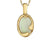 10K Yellow Gold 75 Opal Pendant