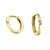 10K Yellow Gold 0.04TDW Diamond Earrings 20041