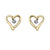 10K Yellow Gold 0.015TDWW Diamond Earrings