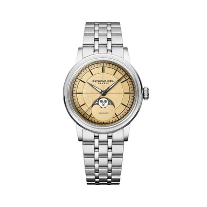 Raymond Weil Millesime Moonphase Limited Edition Automatic Women's Watch 2145-ST-10001