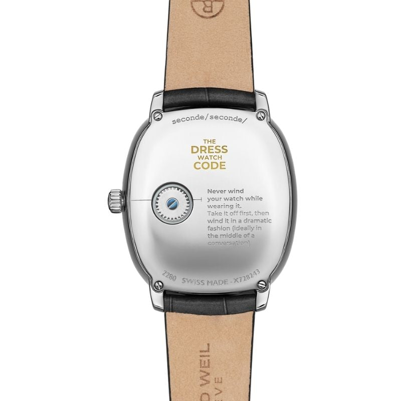 Raymond Weil Toccata Heritage x Seconde/Seconde/ Limited Edition Mechanical with Manual Winding Men's Watch 2280-STC-SEC01