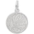 Sterling Silver Nana Disc Charm