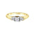 0.25TDW Canadian Diamond 10K Yellow Gold Engagement Ring