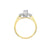 0.25TDW Canadian Diamond 10K Yellow Gold Engagement Ring