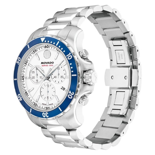 Movado Series 800 Chronograph Quatrz Men's Watch 2600195