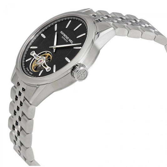 Raymond Weil Freelancer Black Dial Automatic Men's Watch 2780-ST-20001