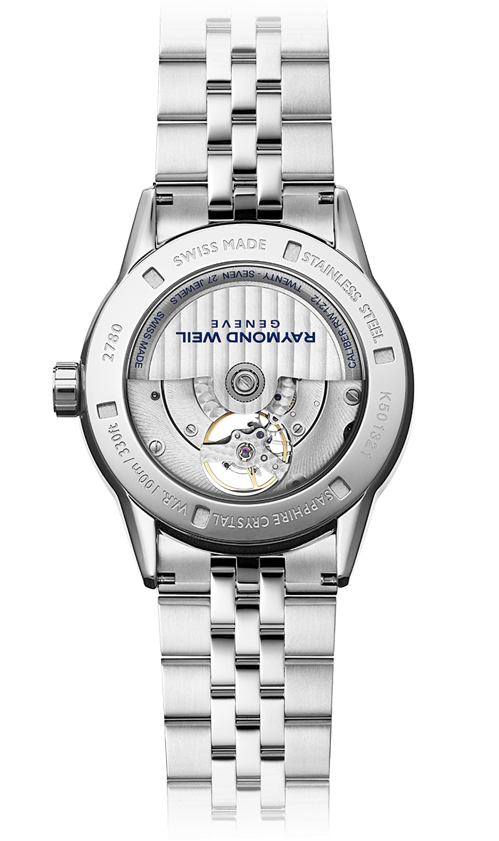 Raymond Weil 2780-ST-50001 Freelancer Calibre RW1212 Men's Automatic Blue Steel Watch