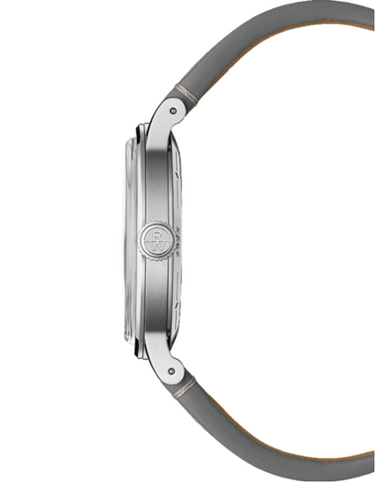 Raymond Weil Millesime Men’s Automatic Grey Leather Strap Watch 2925-stc-80001