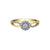 10K Yellow Gold 0.31TDW Canadian Diamond Engagement Ring