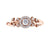 10K Rose Gold 0.25TDW Canadian Diamond Engagement Ring