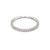 14K White Gold 0.32TDW Lab Grown Diamond Claw Set Band