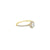 14K Yellow Gold 0.84tdw Lab Grown Halo Diamond Engagement Ring