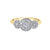 10K Yellow Gold 0.50TDW Diamond Engagement Ring