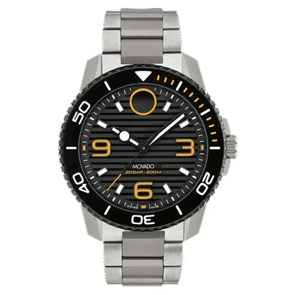 Movado Bold Titanium Quartz Men's Watch 3600967