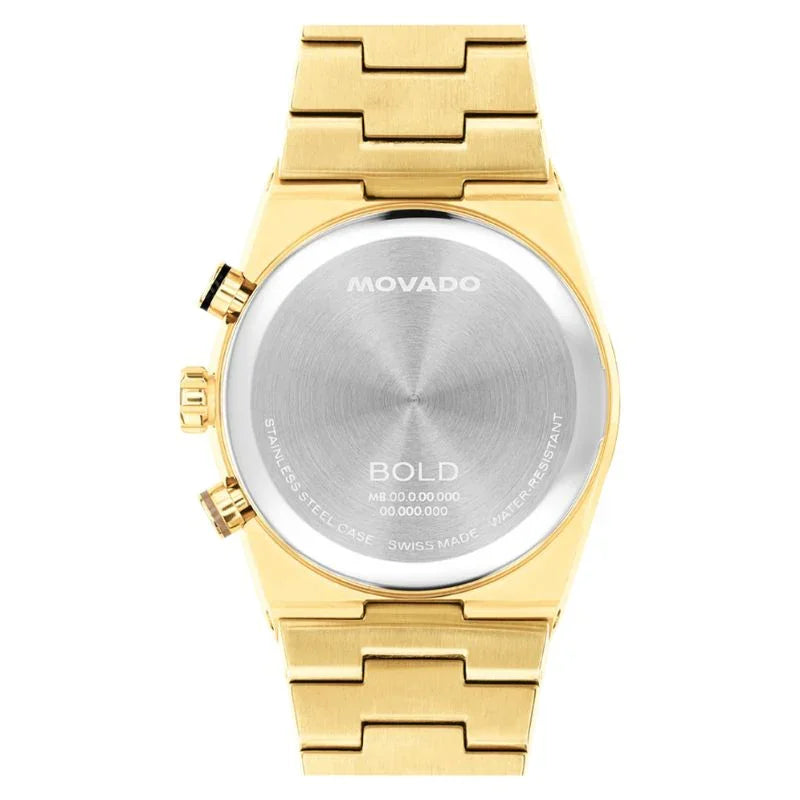 Movado BOLD Quest Chronograph Quartz Mens Watch 3601185