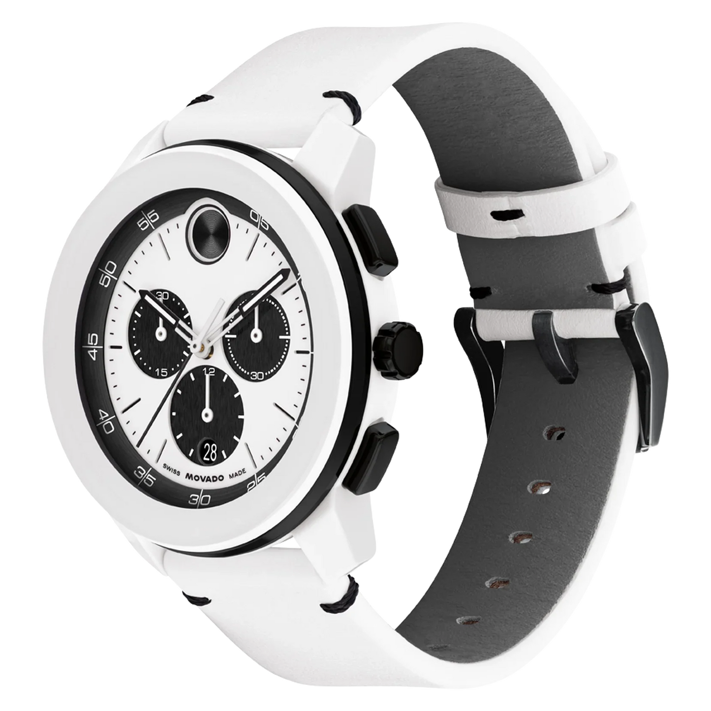 Movado BOLD TR90 Qhronograph Quartz Men's Watch 3601281