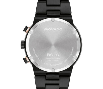 Movado BOLD Fusion Chronograph Quartz Men's Watch 3601282