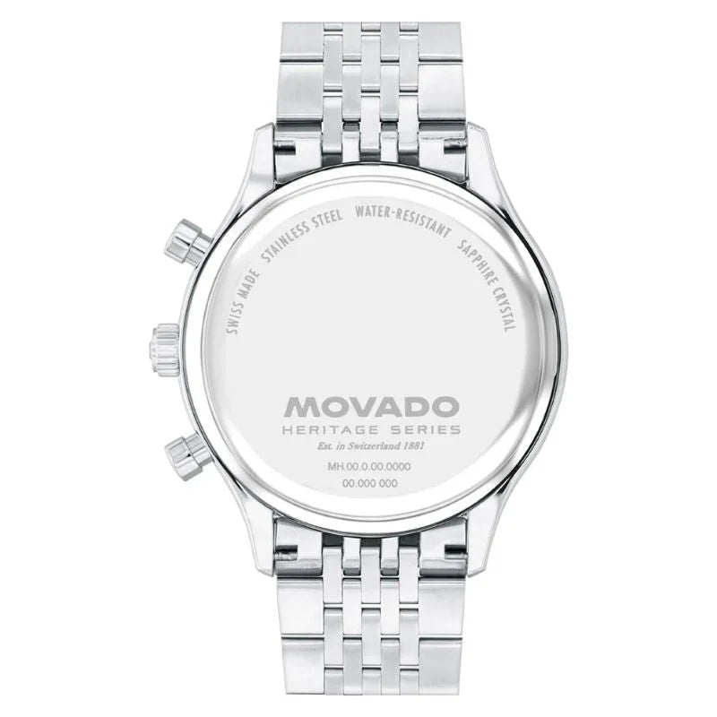 Movado Heritage Series Calendoplan Quartz Mens Watch 3650166