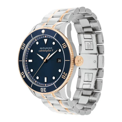 Movado Heritage Series Calendoplan Quartz Men's Watch 3650185