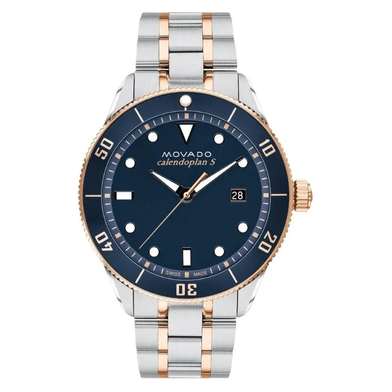 Movado Heritage Series Calendoplan Quartz Men's Watch 3650185